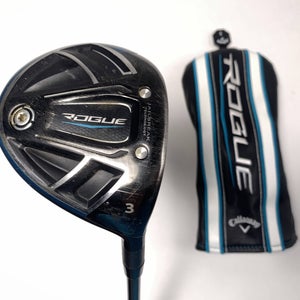 Callaway Rogue 3 Fairway Wood 15* Aldila Synergy 60g Stiff Graphite Mens RH HC