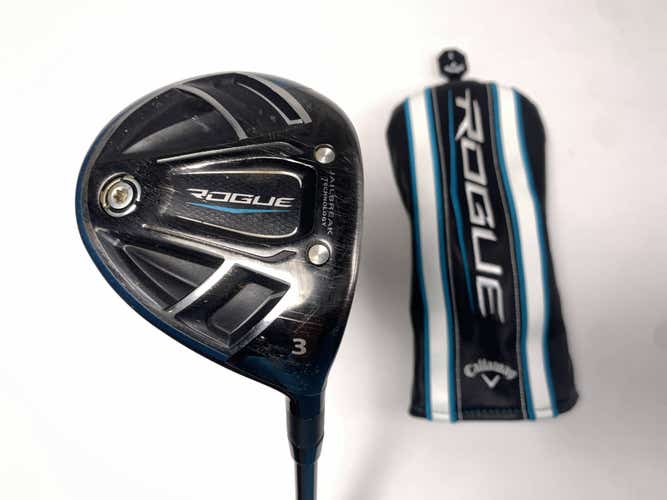 Callaway Rogue 3 Fairway Wood 15* Aldila Synergy 60g Stiff Graphite Mens RH HC