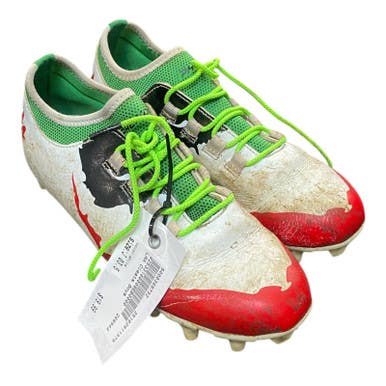 Used LAX Cleats Boys White Junior 03.5 11375-S000368732