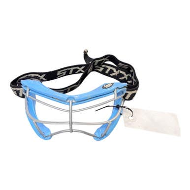 Used STX 4 SIGHT PLUS-S Lacrosse Facial Protect Royal Blue Senior 11375-S000368726