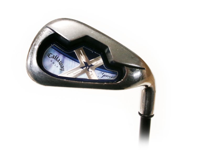 Callaway X18 Gems Single 6 Iron Graphite Callaway Ultra Light 45i Ladies Flex