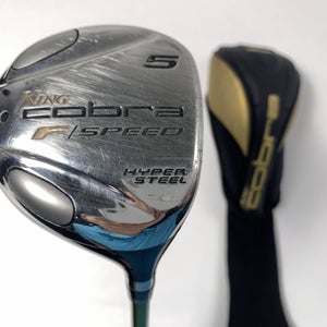 Cobra F Speed 5 Fairway Wood 18* NV-F Speed Tuned 55g Regular RH HC