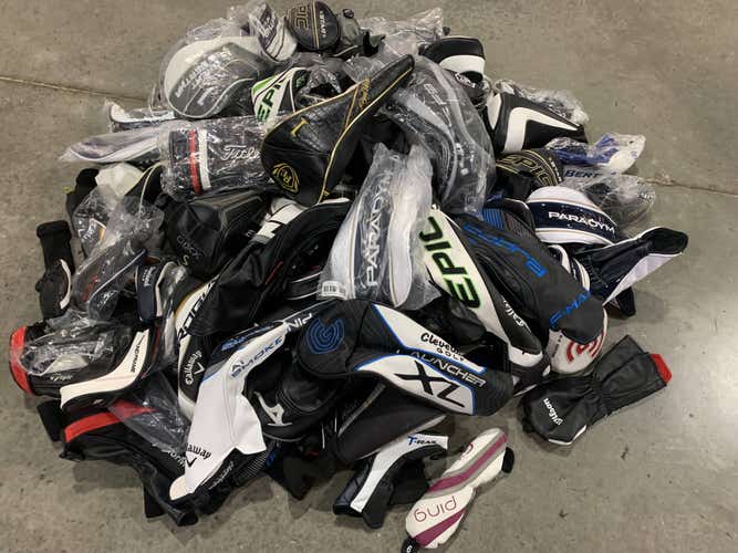 Golf Club Headcover Lot Bulk Wholesale Lot of 100 Head Covers