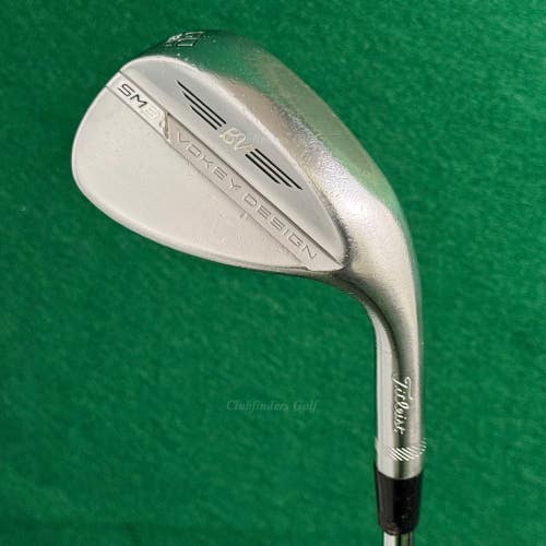 Titleist Vokey SM8 Chrome 60-12D 60 Lob Wedge Stepped Steel Wedge Flex