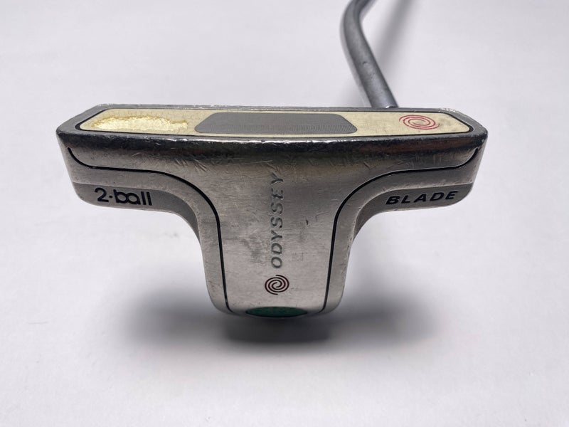 Odyssey White Steel 2-Ball Blade Putter 35" Mens RH