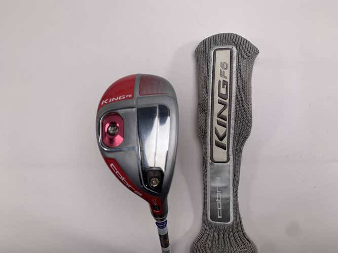 Cobra KING F6 Hybrid 23.5* Matrix Ozik Red Tie HQ4 Ladies Graphite Womens RH HC