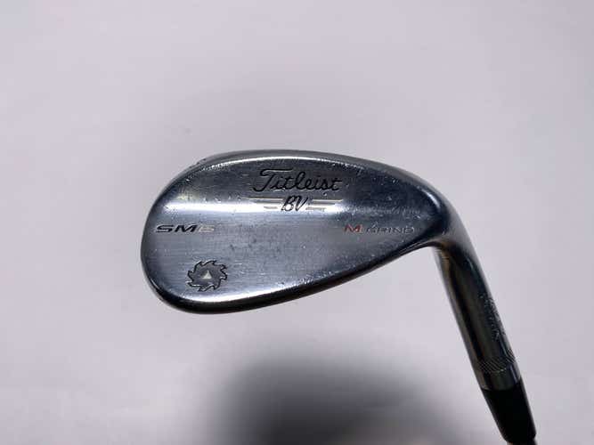 Titleist Vokey SM6 Tour Chrome Sand Wedge SW 56* 8 Bounce M-Grind Mens RH