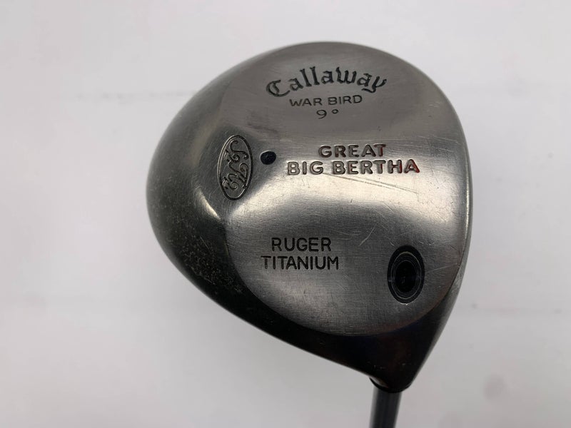 Callaway Big Bertha Warbird Driver 9* BB UL Firm Graphite Mens RH