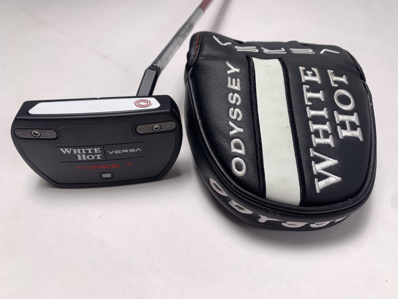 Odyssey White Hot Versa Three T S Stroke Lab Putter 35" Mens RH HC NEW