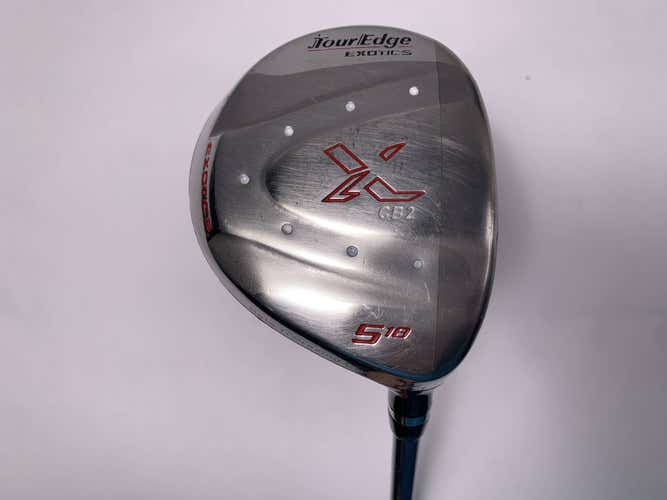 Tour Edge Exotics CB2 5 Fairway Wood 18* Exotics X-Quad 58g Senior RH
