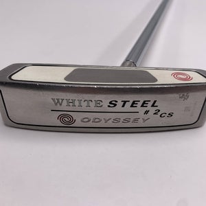 Odyssey White Steel 2 Center Shaft Putter 35" Mens RH
