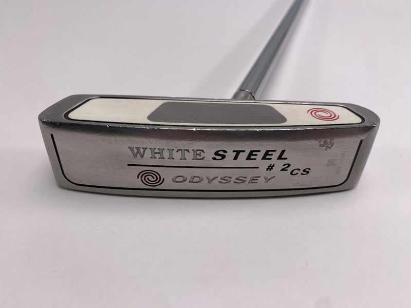 Odyssey White Steel 2 Center Shaft Putter 35" Mens RH