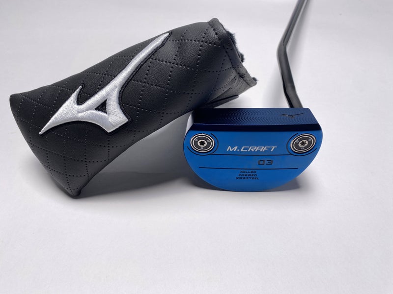 Mizuno M-Craft III Blue Putter 34" Mens RH HC NEW