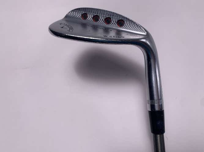 Callaway Mack Daddy 4 Chrome Lob Wedge LW 58* 12 SteelFiber i95 Stiff Mens RH