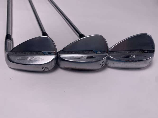Titleist Vokey SM8 Tour Chrome Wedge Set 52* 6 | 56* 8 | 60* 8 Wedge Mens RH