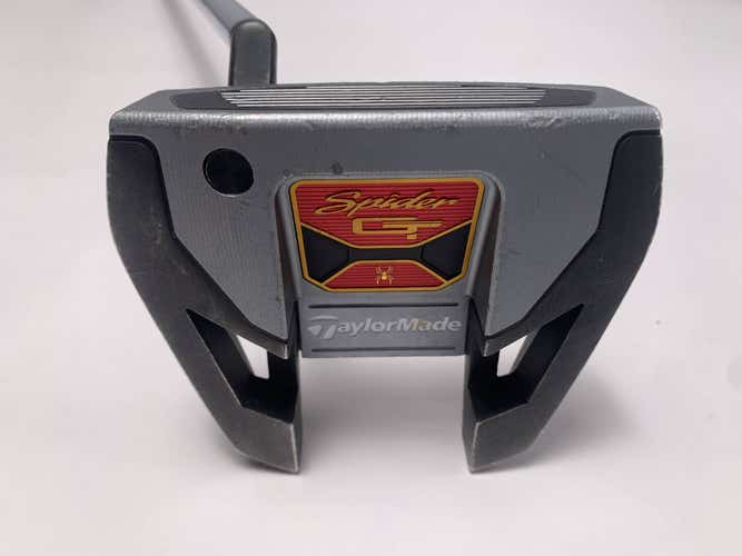 TaylorMade Spider GT Small Slant Silver Putter 35" SuperStroke Mens LH