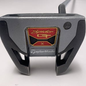 TaylorMade Spider GT Small Slant Silver Putter 35" SuperStroke Mens RH