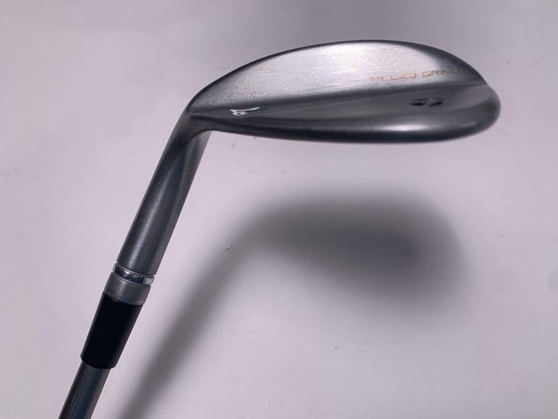 TaylorMade Milled Grind 4 Chrome Raw Lob Wedge LW 58* 13 Speeder NX 50g Mens LH