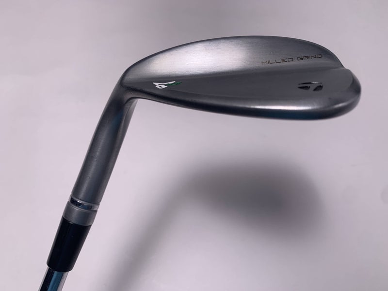 TaylorMade Milled Grind 4 Chrome Raw Lob Wedge LW 58* 11 DG Wedge Steel Mens LH