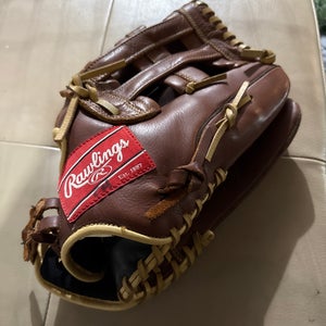 Rawlings RH Outfield Baseball Glove 13" (Used)