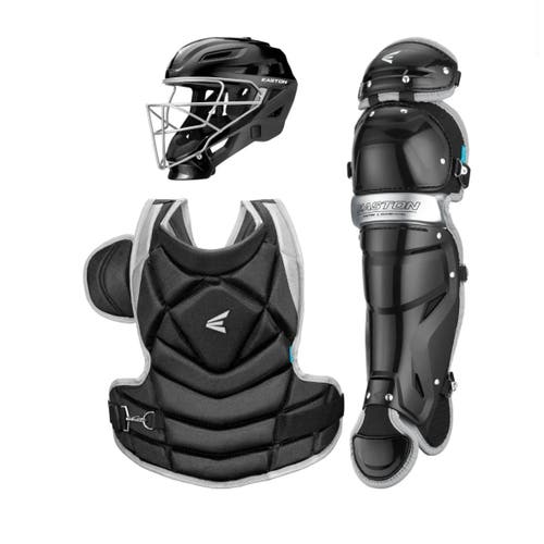 New Easton Fastpitch Jen Schro The Fundamental Black Catchers Gear Set Size Medium