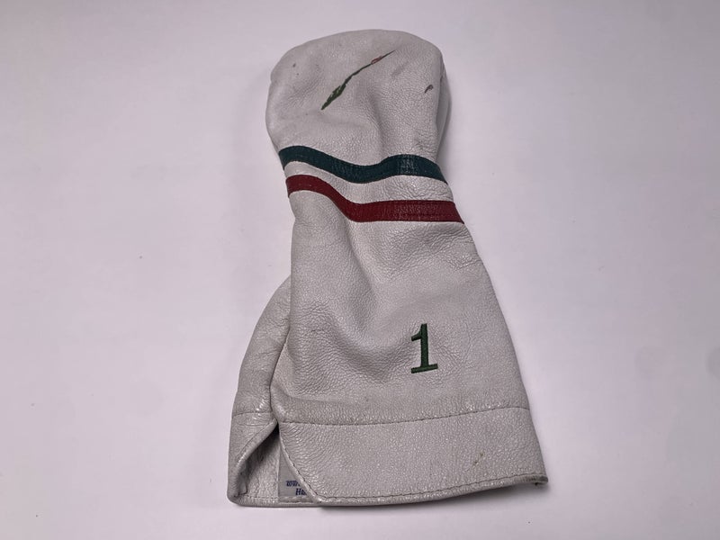 Winston Collection Fishers Island Club White Leather Driver Headcover