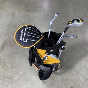 Wilson Profile Junior Set Driver 4H 7 SW Profile Jr Youth Graphite RH HC +Bag