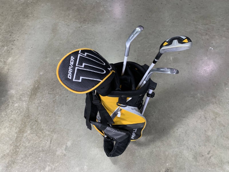 Wilson Profile Junior Set Driver 4H 7 SW Profile Jr Youth Graphite RH HC +Bag