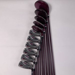 Wilson Pro Staff Womens Club Set Driver 3W 5W 7W 5H 6-PW SW Pro Staff Ladies RH