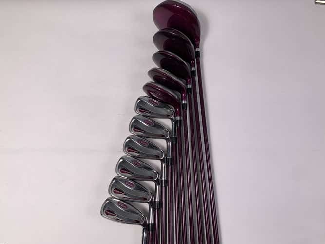 Wilson Pro Staff Womens Club Set Driver 3W 5W 7W 5H 6-PW SW Pro Staff Ladies RH