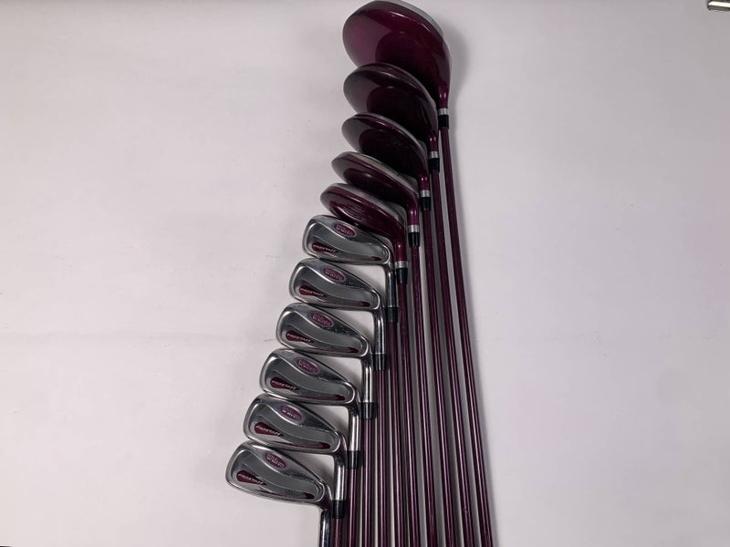 Wilson Pro Staff Womens Club Set Driver 3W 5W 7W 5H 6-PW SW Pro Staff Ladies RH
