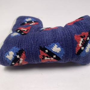 Smathers & Branson Hand-Stitched Blade Putter Headcover Blue HC