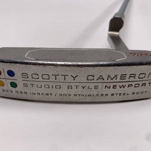 Scotty Cameron Studio Style Newport Putter 35" SuperStroke Tour 2.0 Mens RH