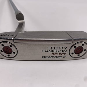 Scotty Cameron Select Newport 2 2016 Putter 34" SuperStroke Flatso 1.0 Mens LH