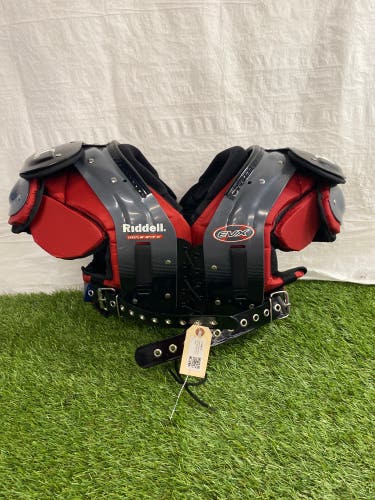 Large Adult Riddell EVX Shoulder Pads (New)