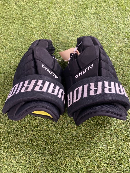 Black Senior Warrior Alpha Gloves 13" (Used)