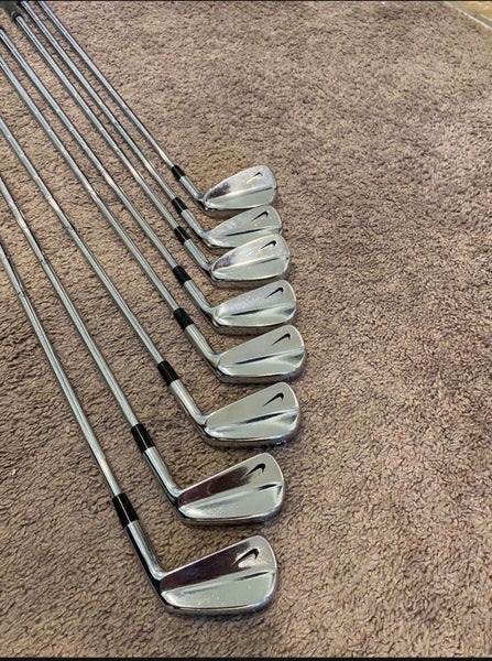 Men's Nike Forged Blades Right Handed Iron Set Stiff Flex Steel Shaft (Used)