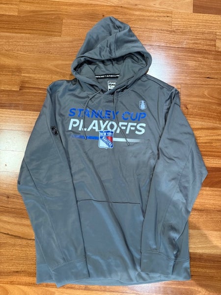Adam Fox 23 New York Rangers Fanatics Authentic Pro Hoodie Player Used L