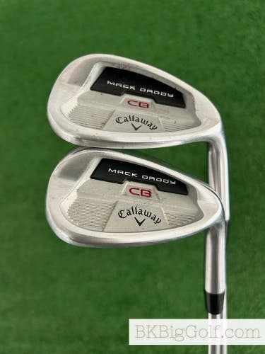 Callaway Mack Daddy CB 2 Wedge Set (54 & 60 Degrees)