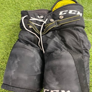 Black Youth Large CCM Super Tacks AS1 Hockey Pants (Used)