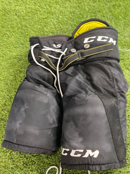 Black Youth Large CCM Super Tacks AS1 Hockey Pants (Used)