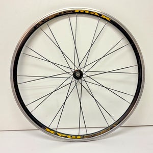 Vuelta Aero Max 24-Bladed Spoke Black Aluminum 700C Front Wheel Zero Lite Hub
