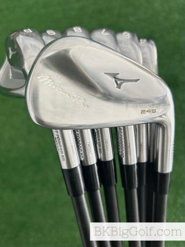 Mizuno Pro 245 / 243 Forged Combo Iron Set