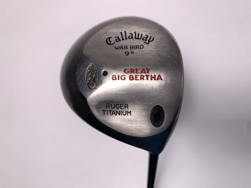 Callaway Original Great Big Bertha Driver 9* RCH Pro Series Stiff Mens RH