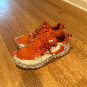 Orange Unisex Size M 10.5 (W 11.5) Adult Nike Vapormax Shoes (Used)