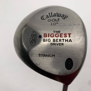 Callaway Biggest Big Bertha Driver 10* BB UL Regular Graphite Mens RH