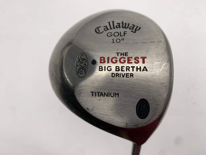 Callaway Biggest Big Bertha Driver 10* BB UL Regular Graphite Mens RH