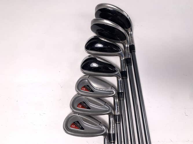 Adams Idea A2 OS Hybrid Iron Set 3-PW Grafalloy Pro Launch Blue Mens RH- No 7i