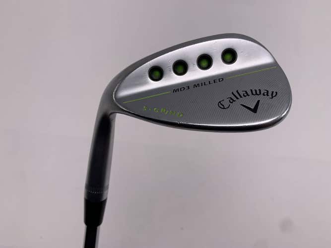 Callaway MD3 Milled Chrome S-Grind Sand Wedge SW 56* 10 DG Wedge Steel Mens LH