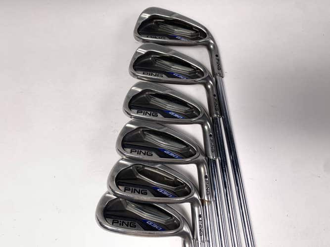 Ping G30 Iron Set 6-PW+GW Black Dot CFS Regular Steel Mens RH